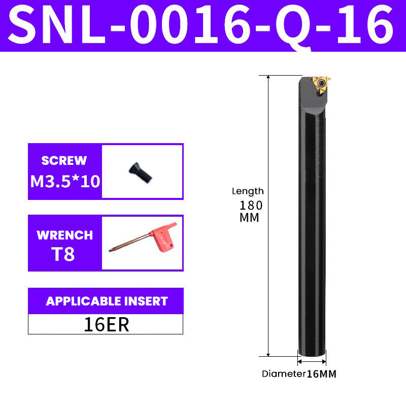 SNR/SNL0016Q16 CNC Internal Thread Turning Toolholder