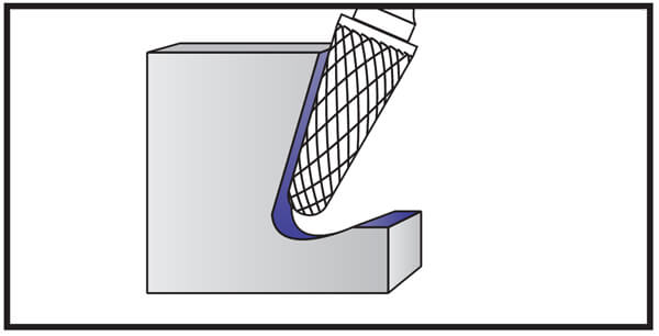 SL 10*25mm Ball Nose Cone Carbide Burr 6mm Shank 150mm Long Rotary File Bit - Da Blacksmith