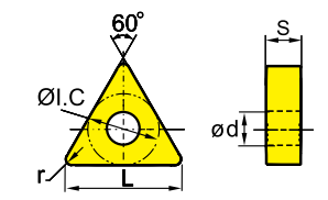 TNGG160402L/330L Ceramic Negative Turning Insert - Da Blacksmith