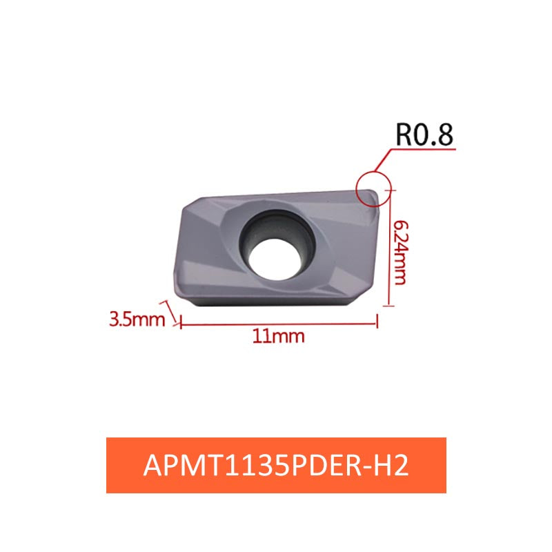 CNC Milling Inserts APMT1135PDER/1604PDER-H2 - Da Blacksmith