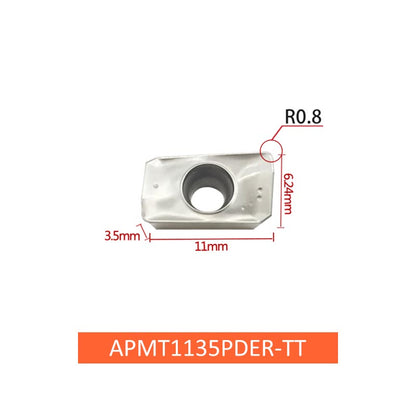 CNC Milling Inserts APMT1135PDER/1604PDER-TT - Da Blacksmith