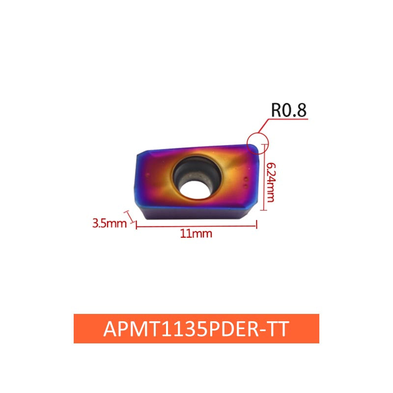 CNC Milling Inserts APMT1135PDER/1604PDER-TT - Da Blacksmith