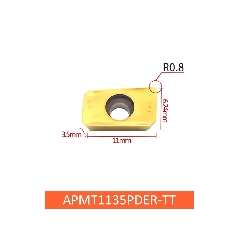 CNC Milling Inserts APMT1135PDER/1604PDER-TT - Da Blacksmith