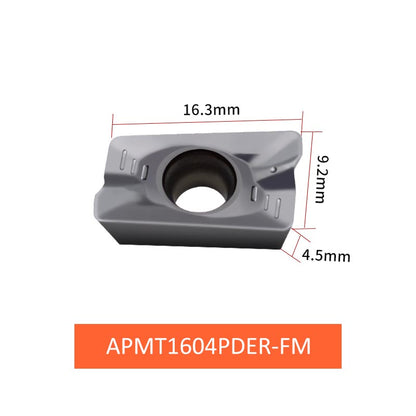 Universal CNC Milling Inserts APMT1135PDER/1604PDER-FM Wear-resistance - Da Blacksmith