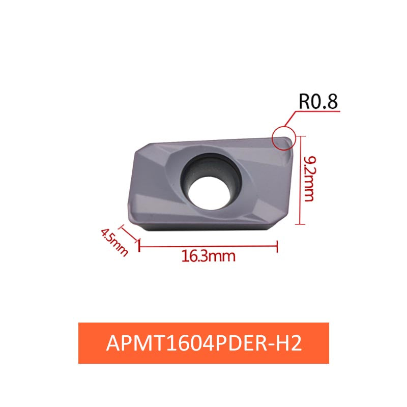 CNC Milling Inserts APMT1135PDER/1604PDER-H2 - Da Blacksmith