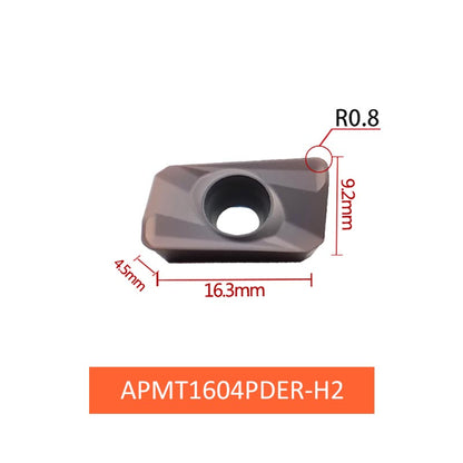 CNC Milling Inserts APMT1135PDER/1604PDER-H2 - Da Blacksmith