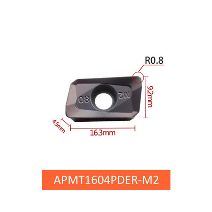 CNC Milling Inserts APMT1135PDER/1604PDER-M2 for Fine Finishing - Da Blacksmith