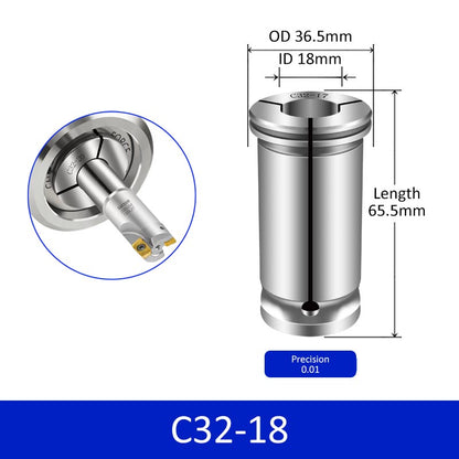 C32-18 High Precision Collet C32 Series - Da Blacksmith