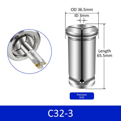 C32-3 High Precision Collet C32 Series - Da Blacksmith