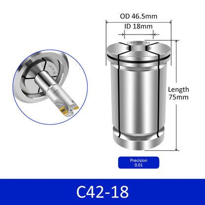 C42-18 Powerful CNC Milling Tool Holder Collet - Da Blacksmith