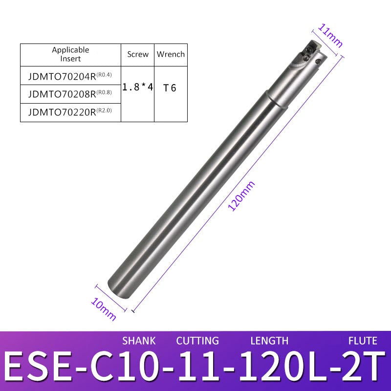 ESE C10-11-120-2T Machining Center Milling Cutter Tool Holder for Small Parts - Da Blacksmith