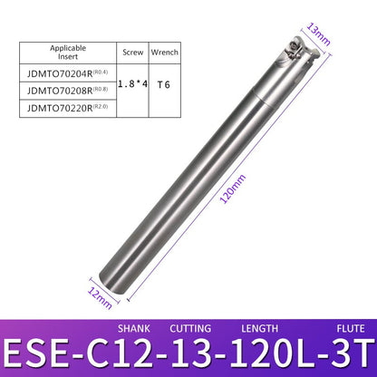 ESE C12-13-120-3T Machining Center Milling Cutter Tool Holder for Small Parts - Da Blacksmith