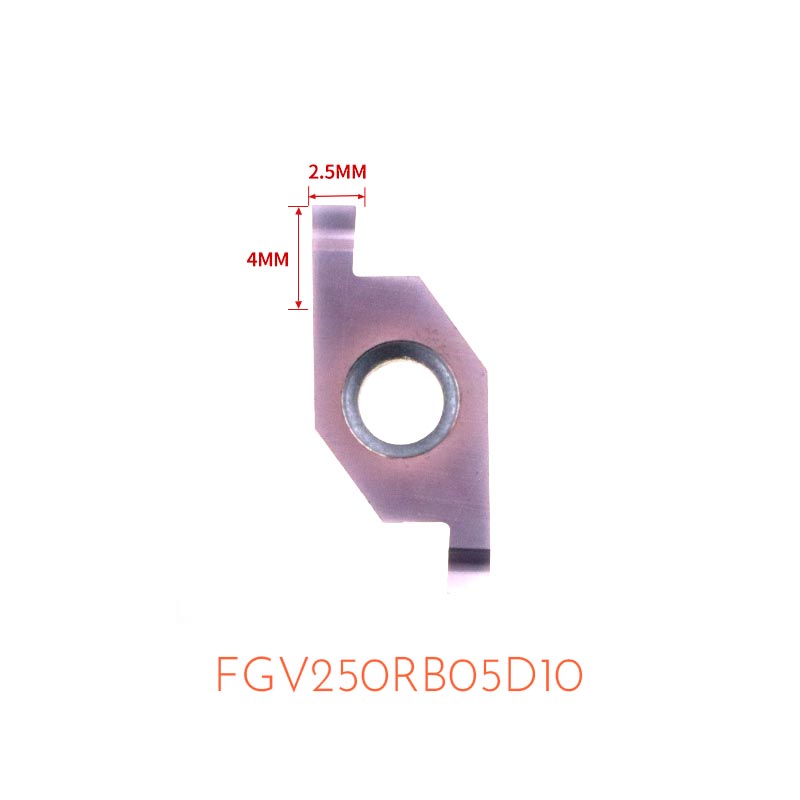 FGV150/200/250/300 RB05 Grooving Inserts for Internal Diameter 10mm Minimum - Da Blacksmith