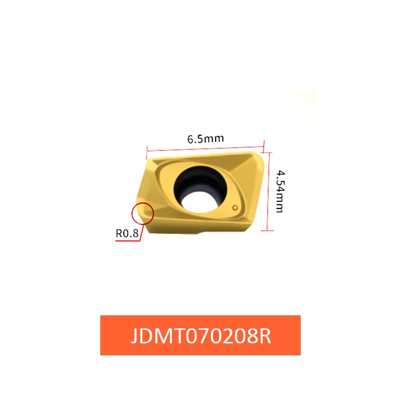 Milling Inserts JDMT070204R/070208R for steel - Da Blacksmith