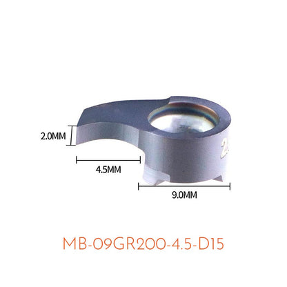 MB-09GR150/200 Internal Grooving Inserts for Min Diameter 15mm - Da Blacksmith