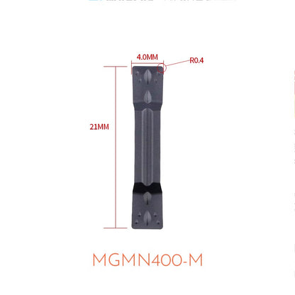 MGMN250/300/400/500-M External Grooving & Parting Off Inserts - Da Blacksmith