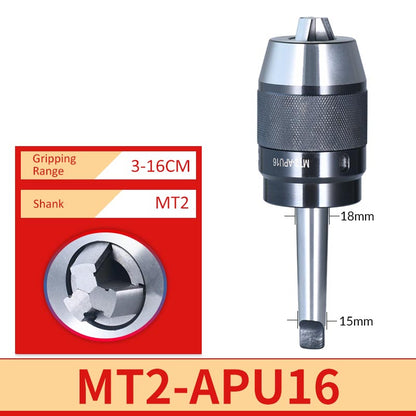 MT2-APU16 Milling Machine Self Tightening Drill Chuck - Da Blacksmith