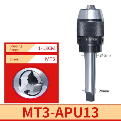 MT3-APU13 Milling Machine Self Tightening Drill Chuck - Da Blacksmith