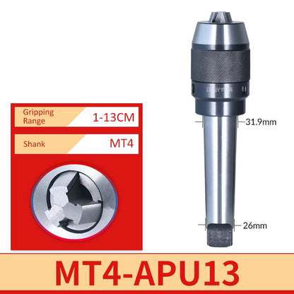 MT4-APU13 Milling Machine Self Tightening Drill Chuck - Da Blacksmith