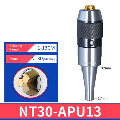 NT30-APU13 Milling Machine Self Tightening Drill Chuck - Da Blacksmith