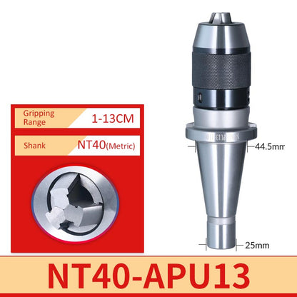 NT40-APU13 Milling Machine Self Tightening Drill Chuck - Da Blacksmith