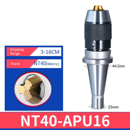 NT40-APU16 Milling Machine Self Tightening Drill Chuck - Da Blacksmith