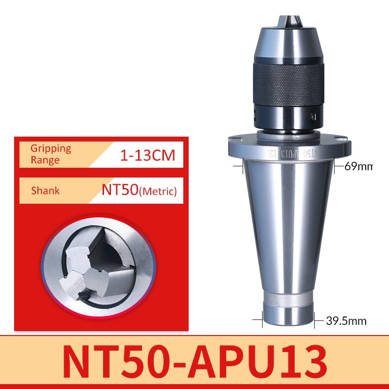 NT50-APU13 Milling Machine Self Tightening Drill Chuck - Da Blacksmith