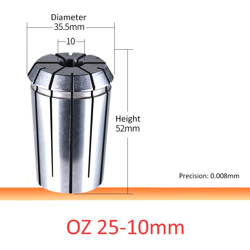 OZ25-10 High Accuracy OZ25 Collet Gripping Range 3-25mm - Da Blacksmith