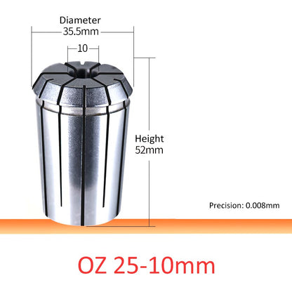 OZ25-10 High Accuracy OZ25 Collet Gripping Range 3-25mm - Da Blacksmith