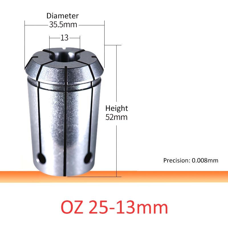 OZ25-13 High Accuracy OZ25 Collet Gripping Range 3-25mm - Da Blacksmith