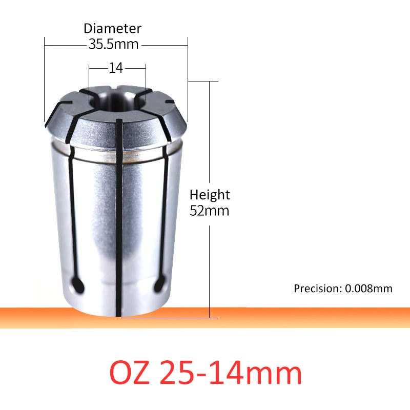 OZ25-14 High Accuracy OZ25 Collet Gripping Range 3-25mm - Da Blacksmith