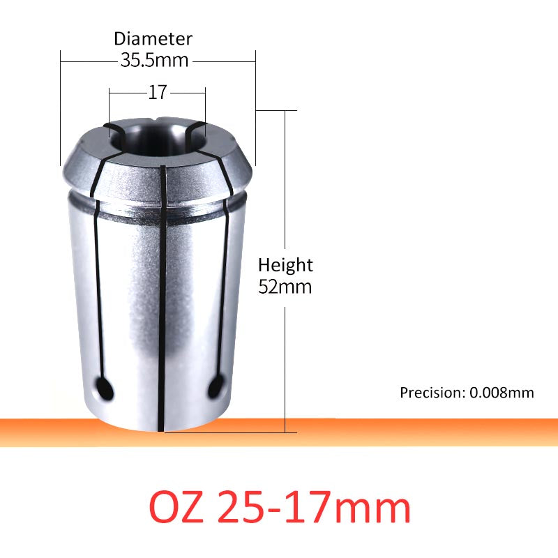 OZ25-17 High Accuracy OZ25 Collet Gripping Range 3-25mm - Da Blacksmith