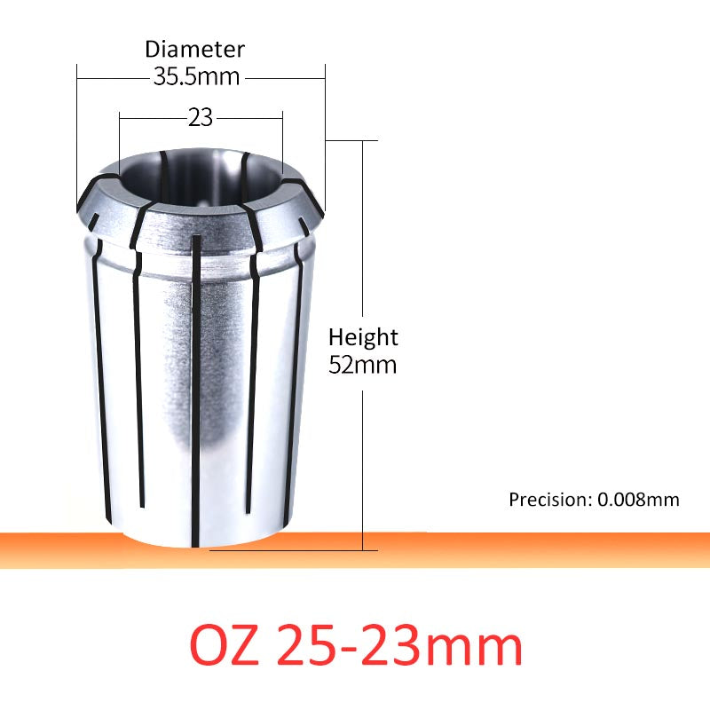 OZ25-23 High Accuracy OZ25 Collet Gripping Range 3-25mm - Da Blacksmith