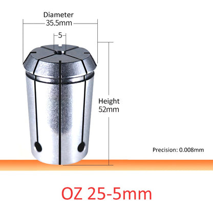 OZ25-5 High Accuracy OZ25 Collet Gripping Range 3-25mm - Da Blacksmith