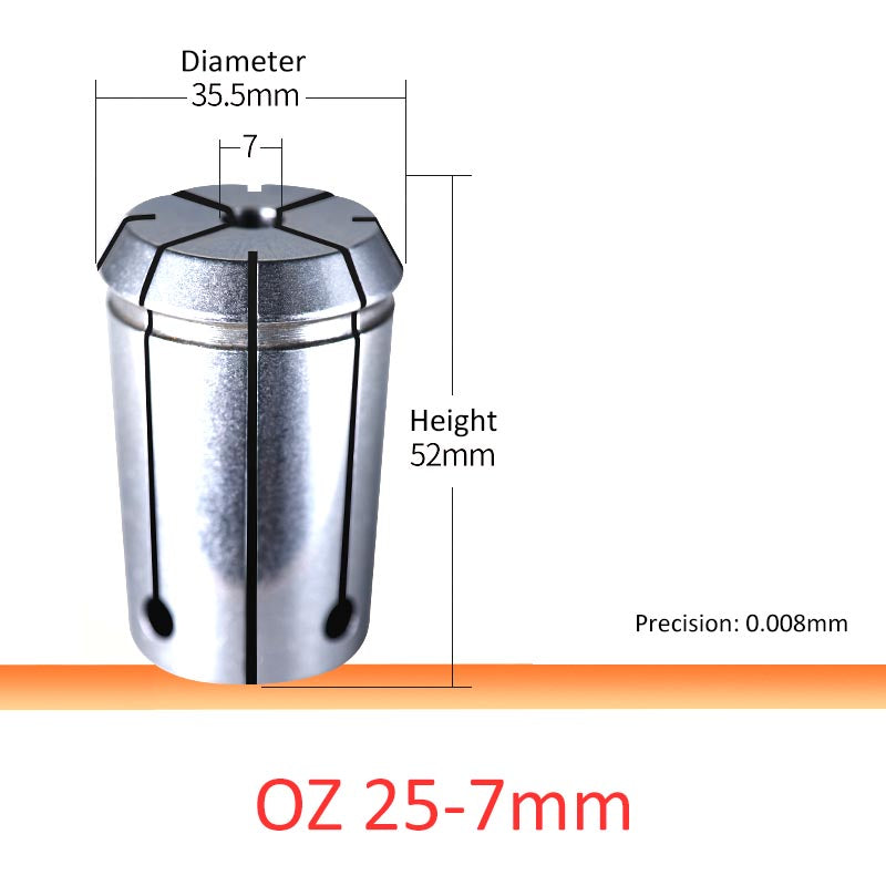 OZ25-7 High Accuracy OZ25 Collet Gripping Range 3-25mm - Da Blacksmith