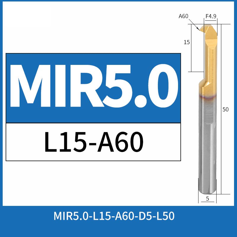 MIR5.0-L15-A60 CNC Solid Carbide Threading Boring Bar Internal Turning