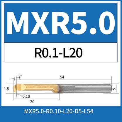 MXR5-R0.1-L20 CNC Solid Carbide Countersunk Boring Bar Internal Turning