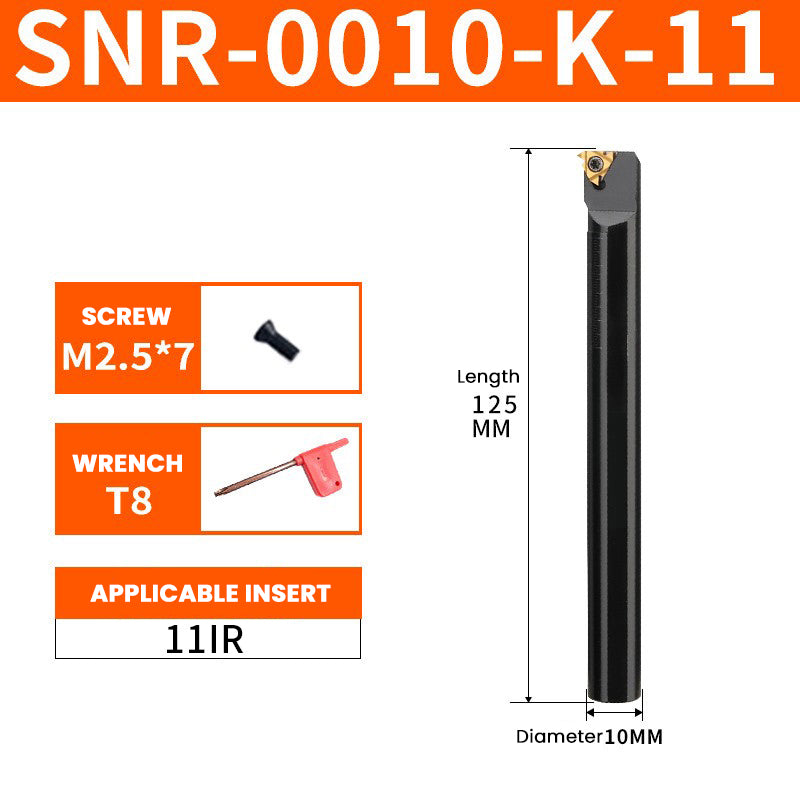 SNR/SNL0010K11 CNC Internal Thread Turning Toolholder