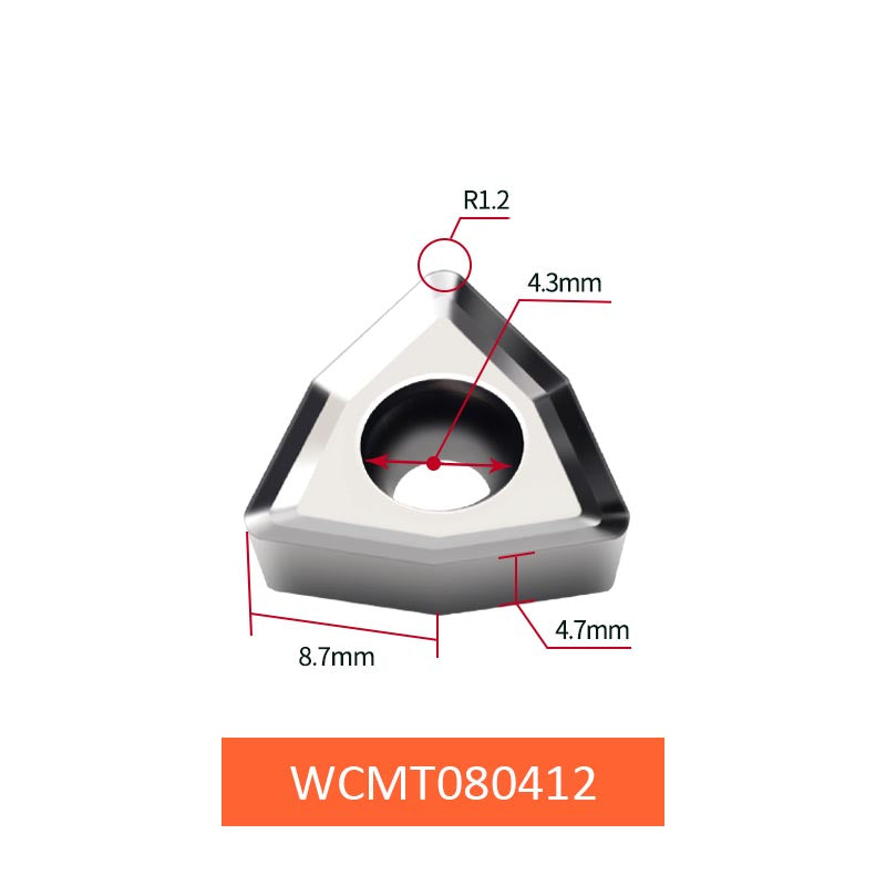 WCMT050308/06T308/080412 CNC Drilling Inserts - Da Blacksmith
