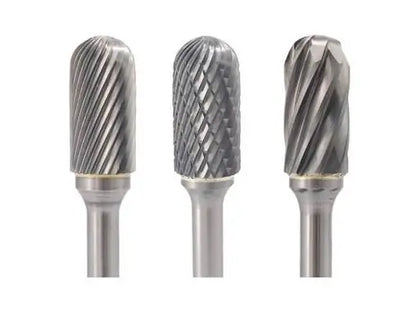 SC 20*25mm Cylinder Radius End Carbide Burr 6mm Shank 71mm Long Rotary File Bit - Da Blacksmith